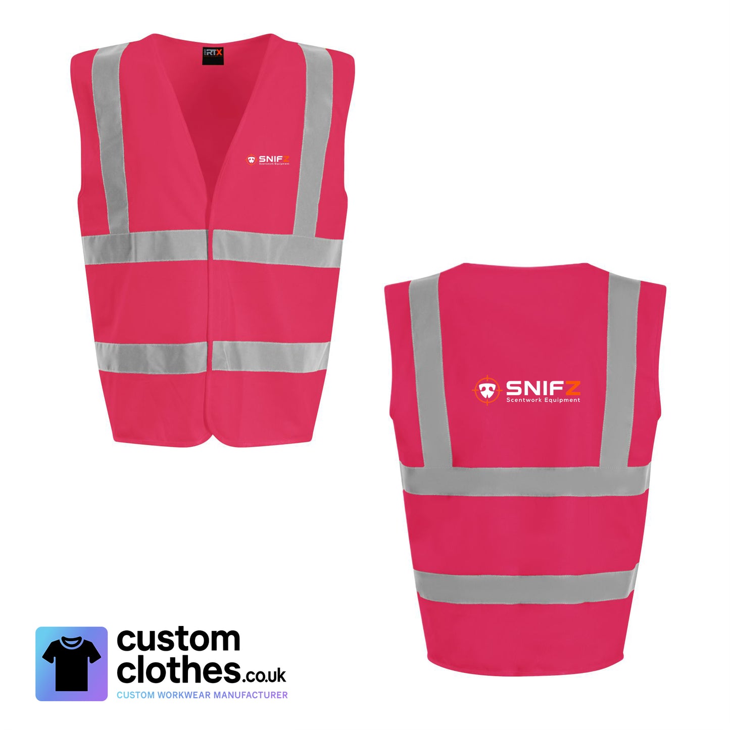 Hi-Vis Vest — Pink