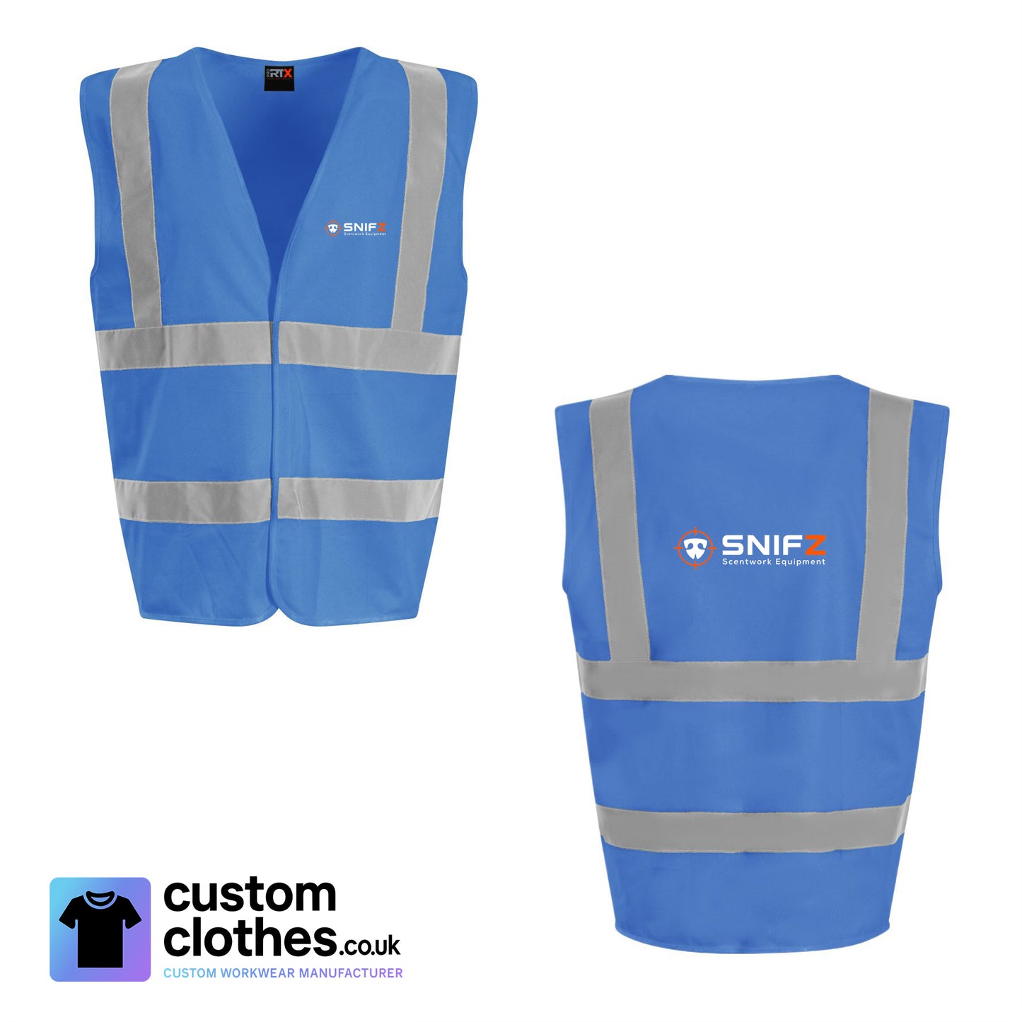Hi-Vis Vest — Royal Blue