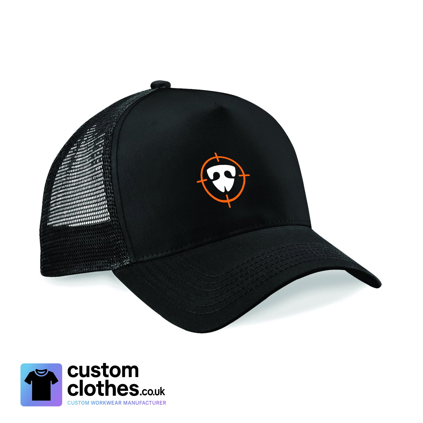 Mesh Back Cap — Black