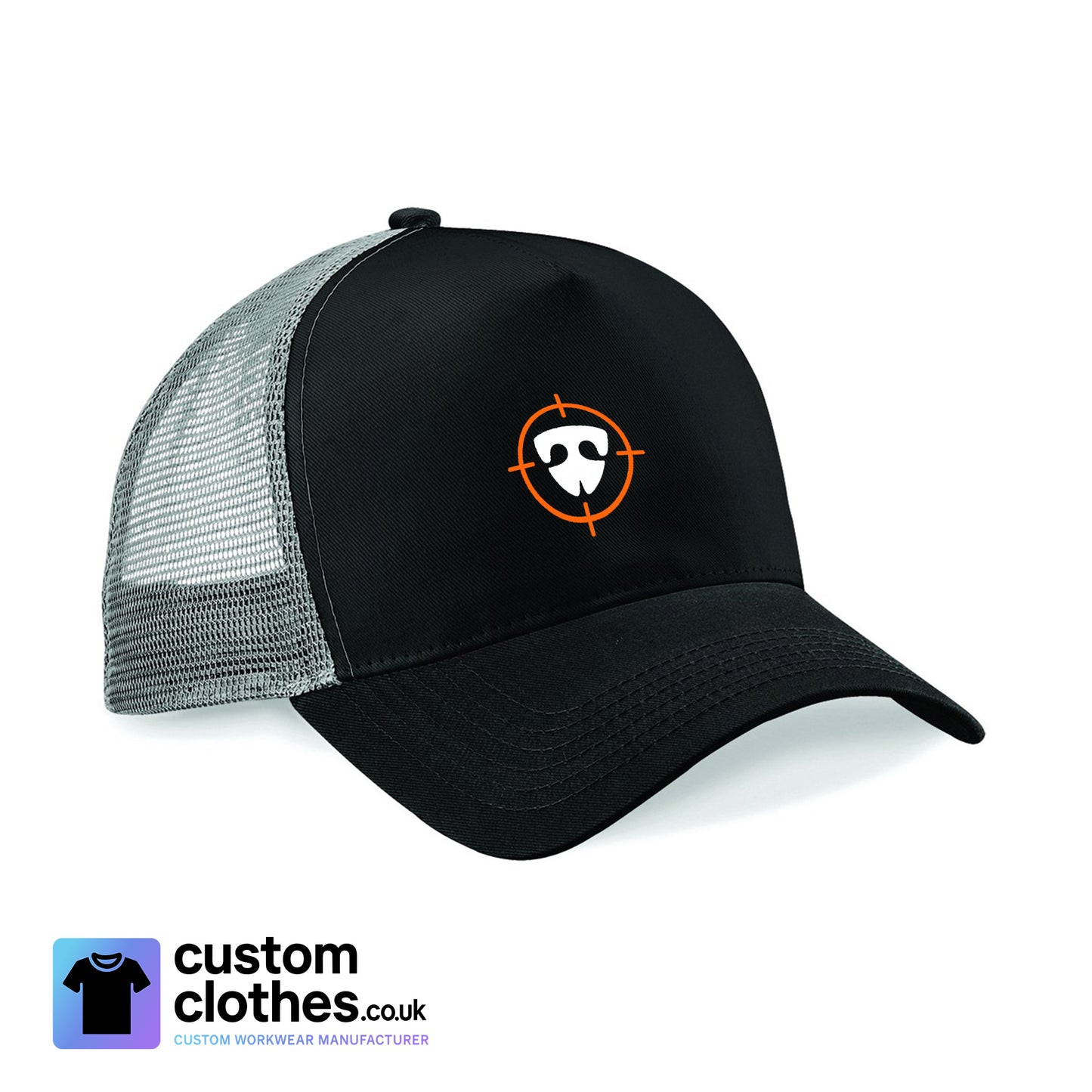 Mesh Back Cap — Black / Grey