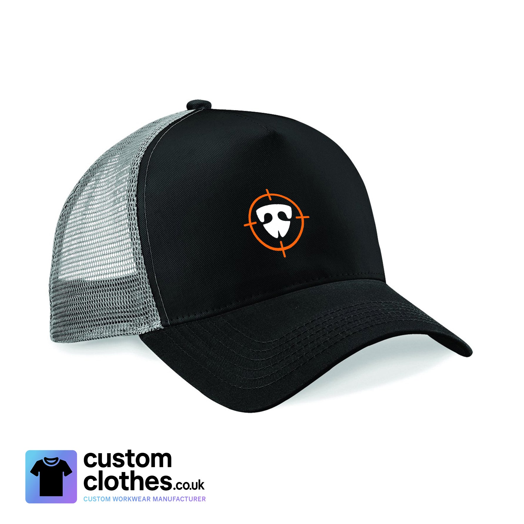 Mesh Back Cap — Black / Grey