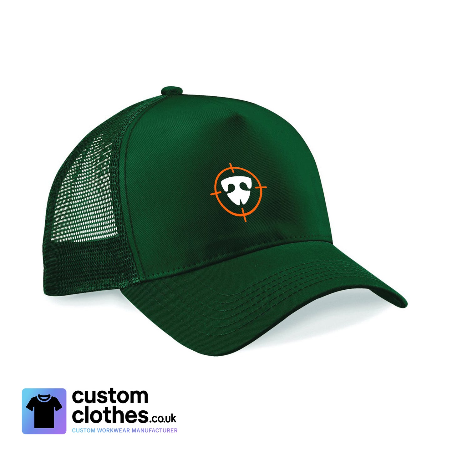 Mesh Back Cap — Bottle Green