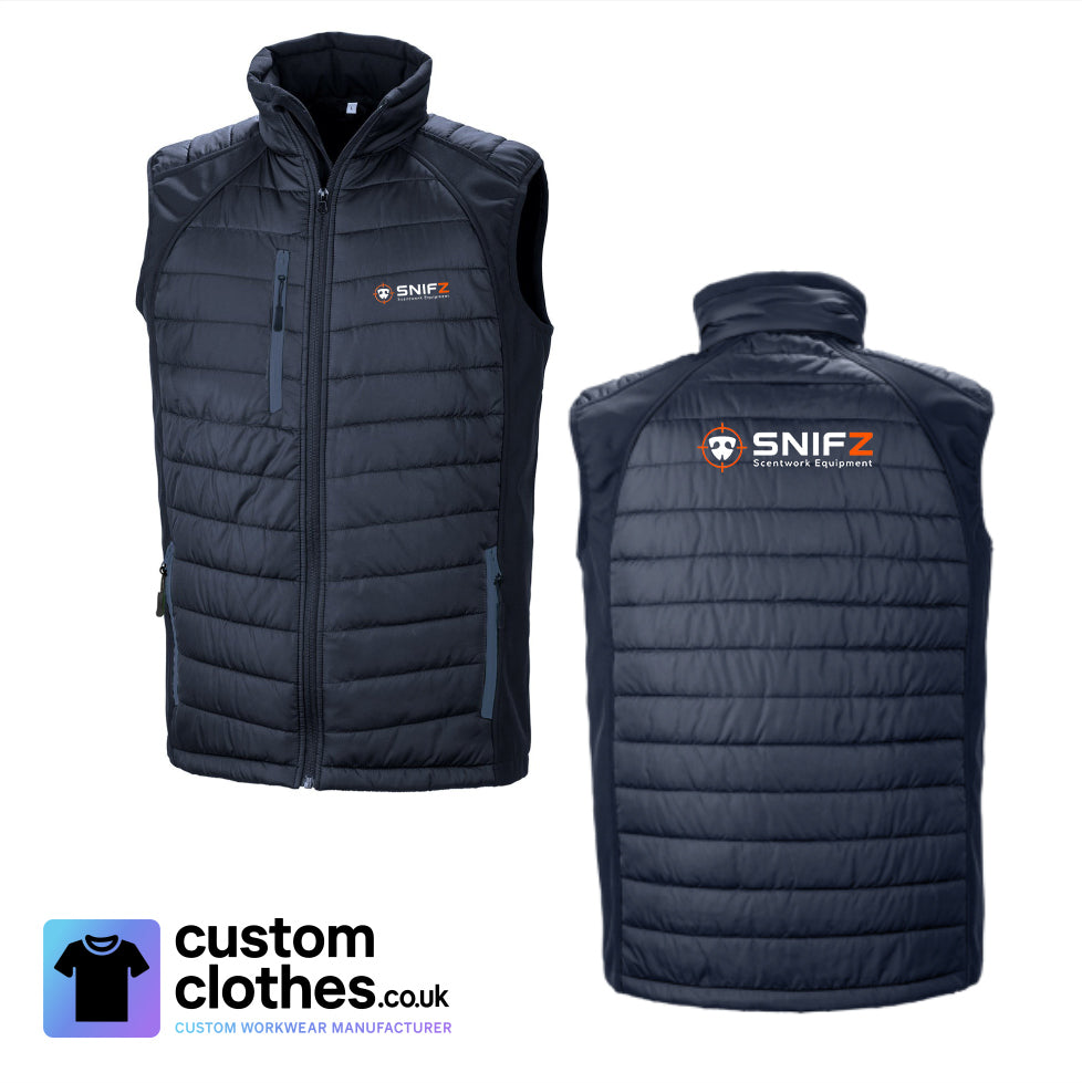 Two Colour Gilet — Navy-Navy