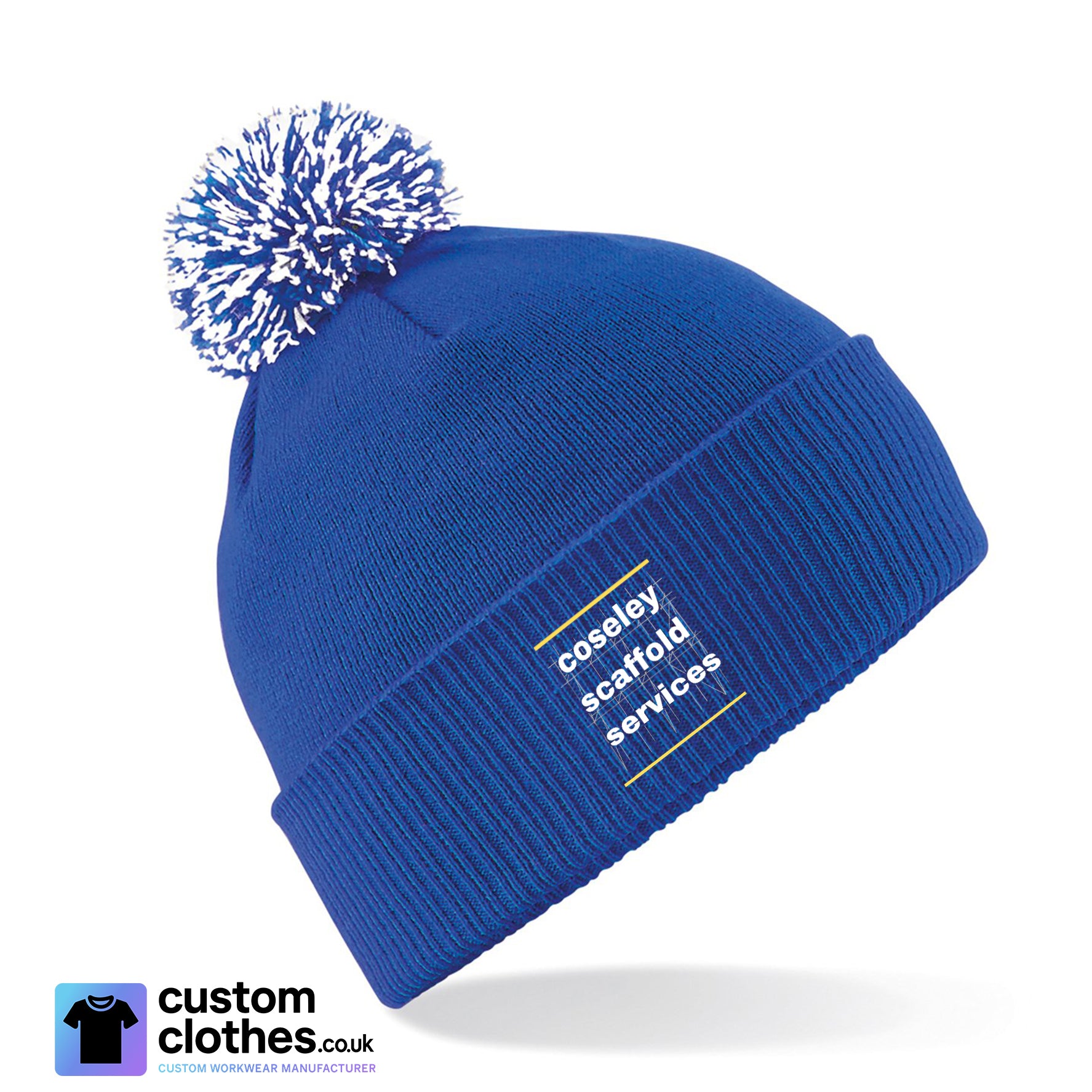 Snowstar Beanie — Royal / White