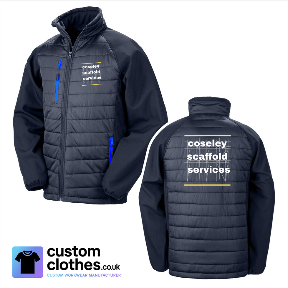 Two Colour Jacket — Navy-Royal