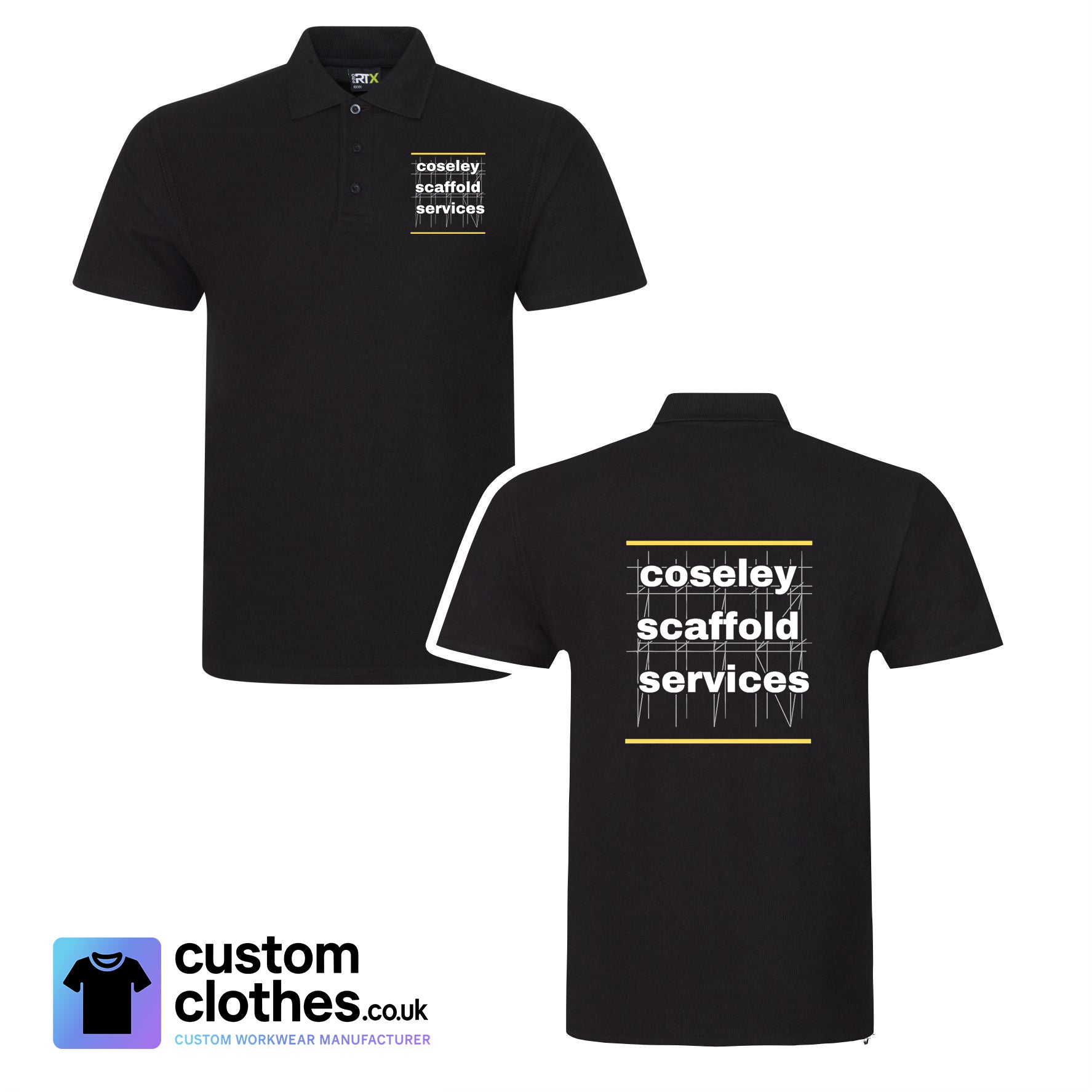 Classic Work Polo — Black