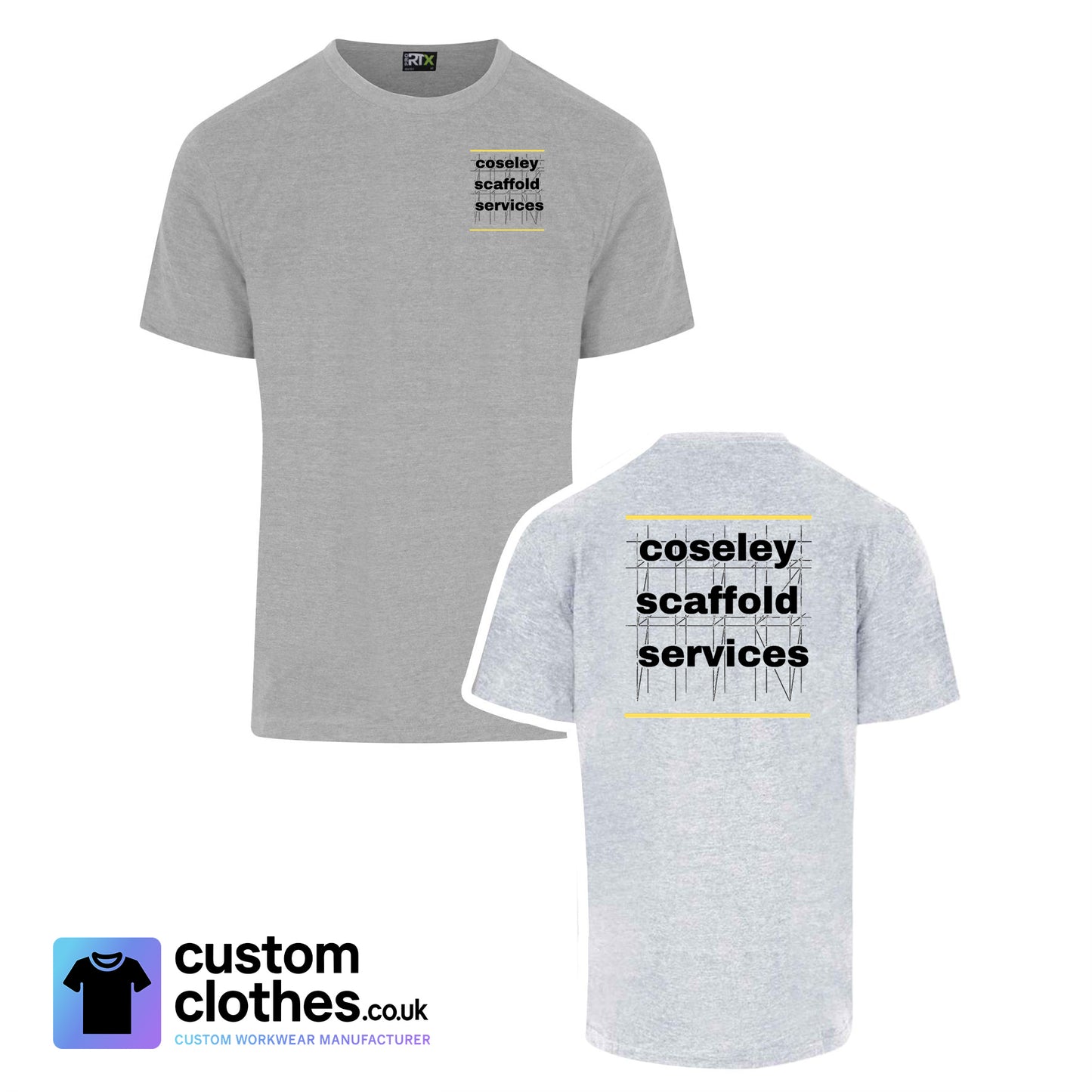Classic Works Tee — Heather Grey