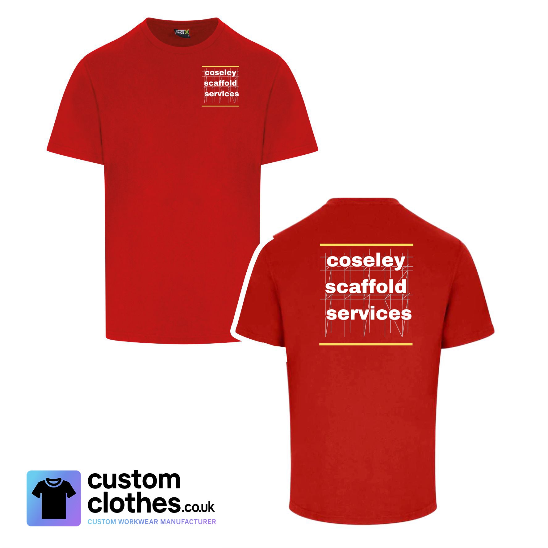 Classic Works Tee — Red