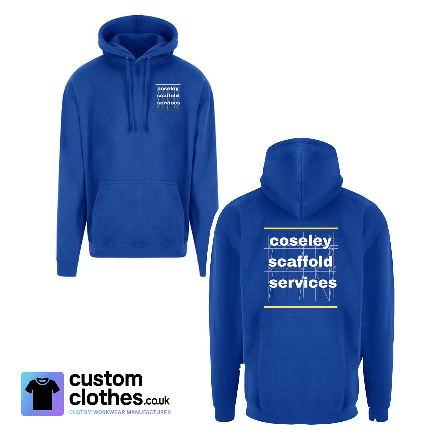 Classic Work Hoodie — Royal Blue