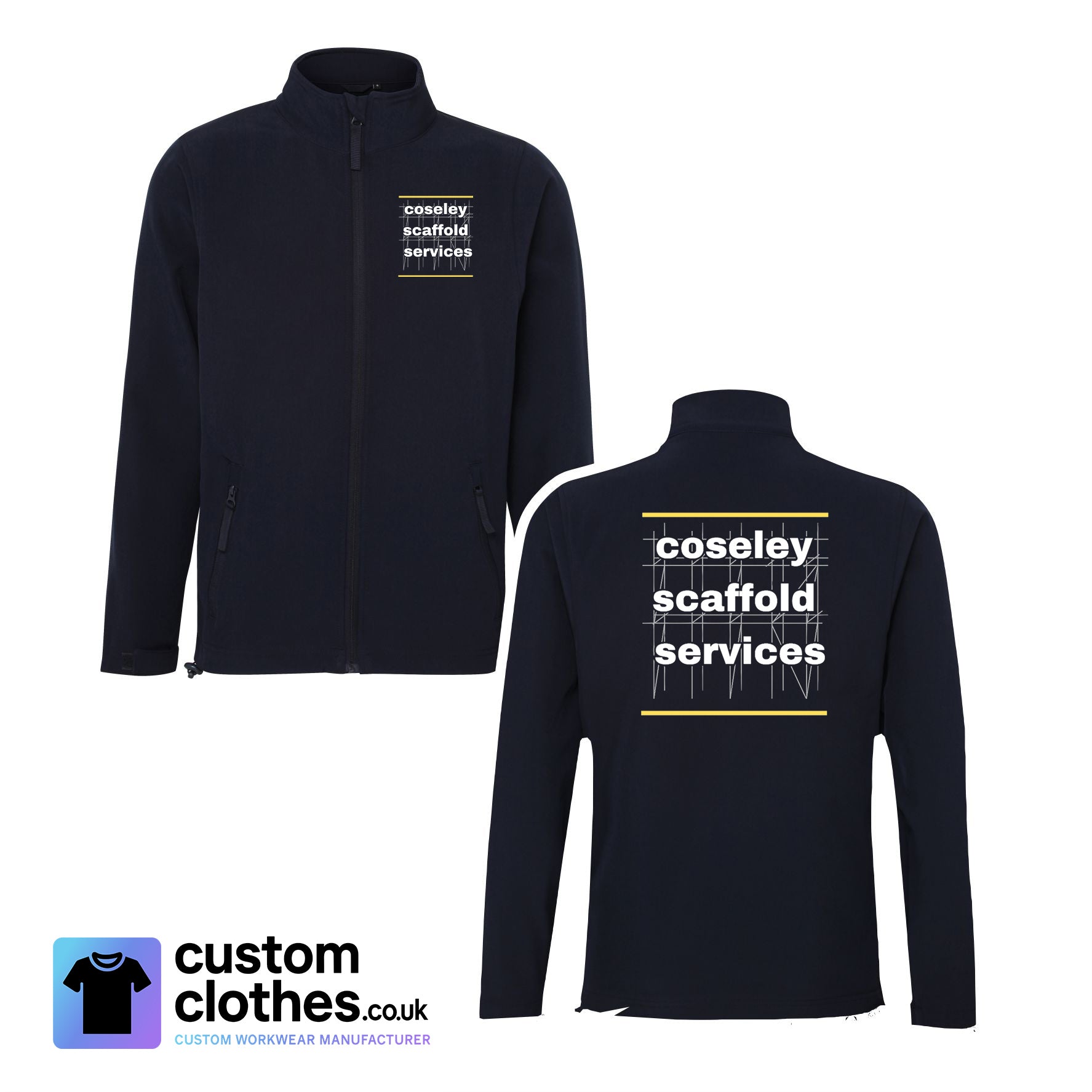 Smart Softshell Jacket — Navy Blue