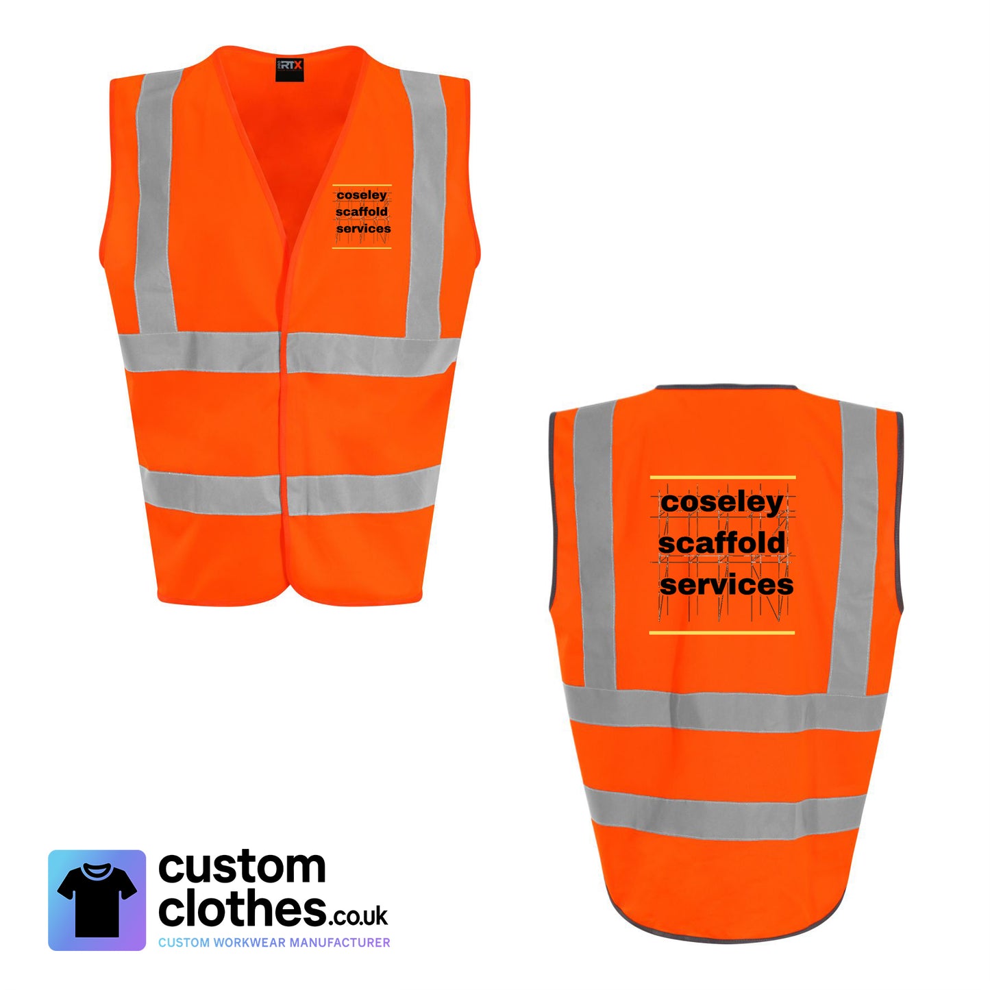 Hi-Vis Vest — Orange