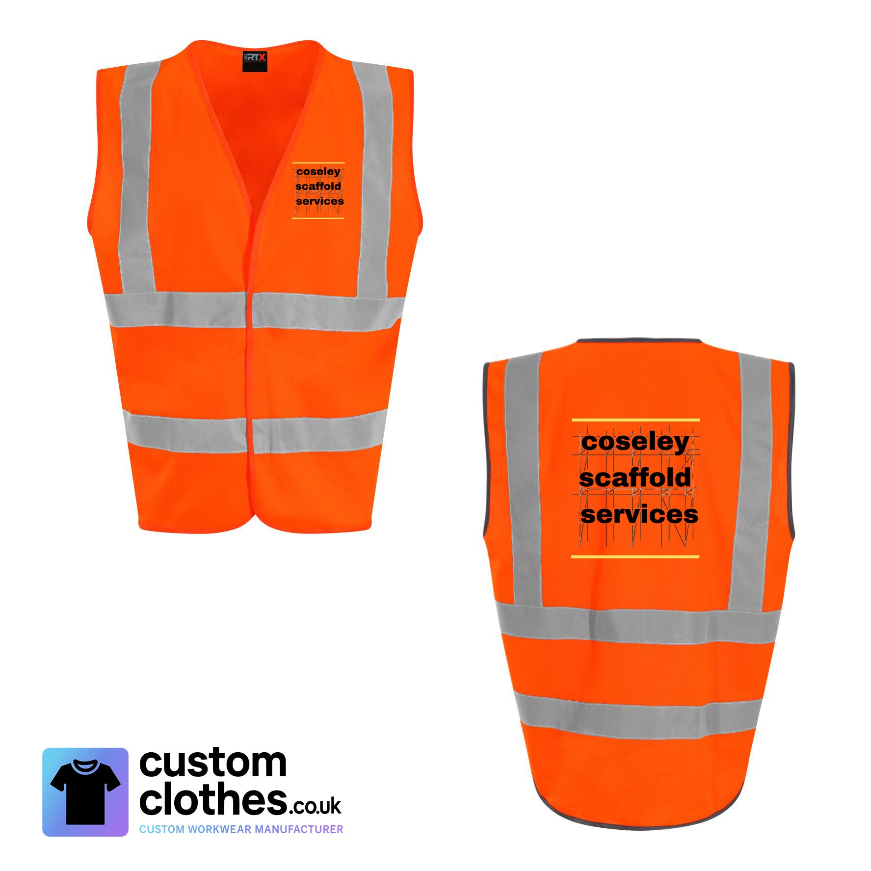 Hi-Vis Vest — Orange