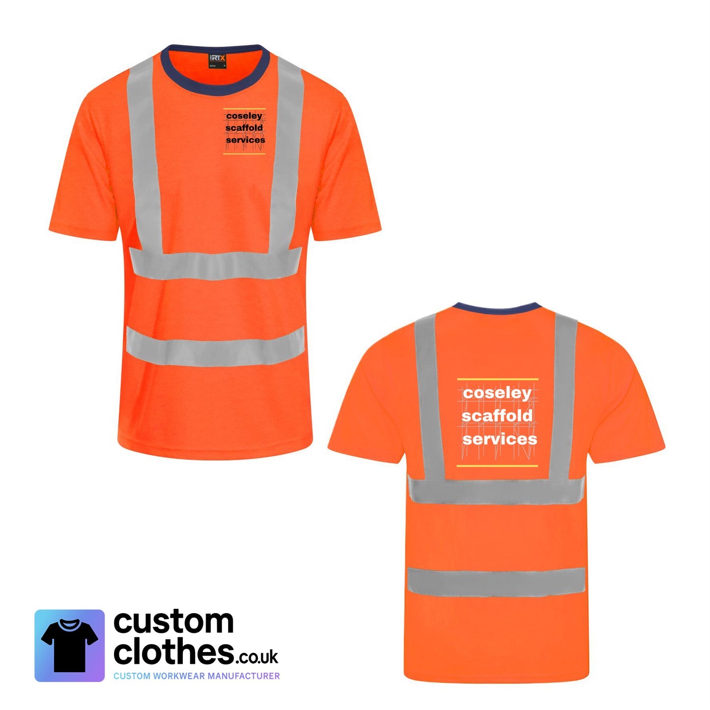 Hi-Vis T-Shirt — Orange