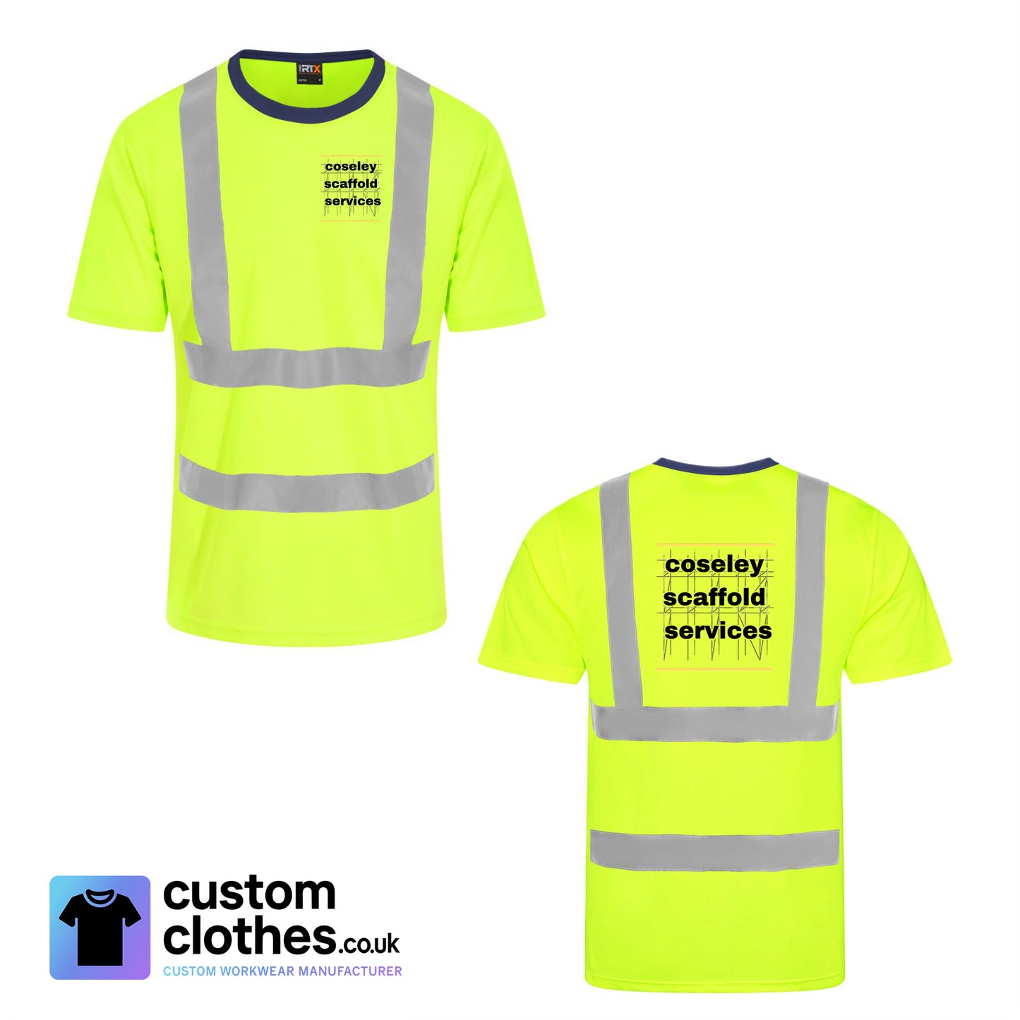 Hi-Vis T-Shirt — Yellow