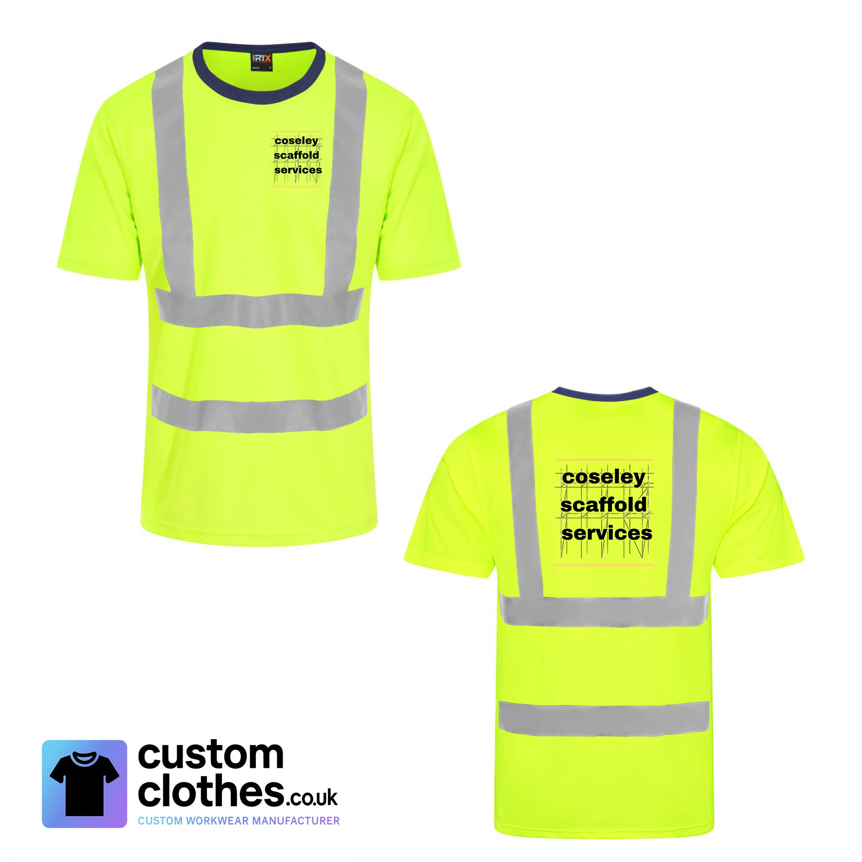 Hi-Vis T-Shirt — Yellow