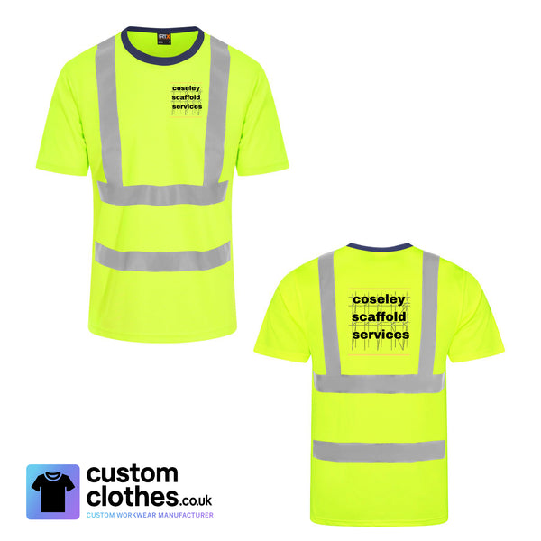 Hi-Vis T-Shirt — Yellow