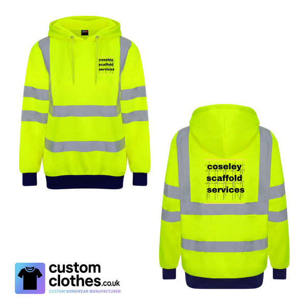Hi-Vis Hoodie — Yellow